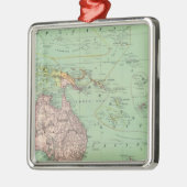 オセアニア、マレーシア メタルオーナメント (左)