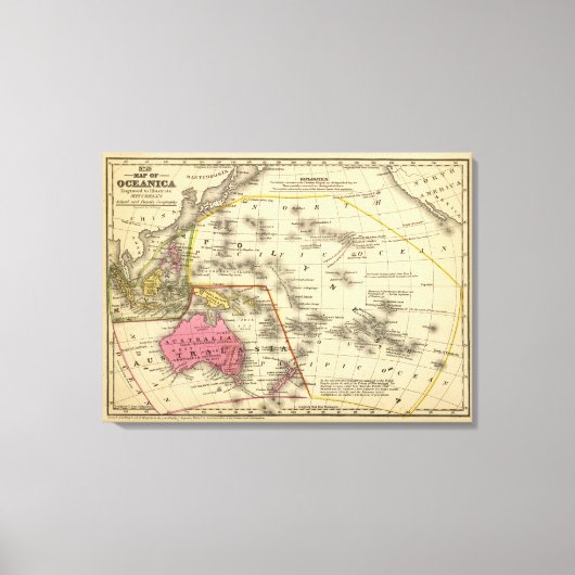 オセアニカ キャンバスプリント (正面)