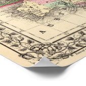 オセアニカ、サンドイッチ諸島 ポスター (角)