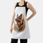 オセアニックエレガンスのドイツの羊飼い エプロン (インサイチュ)