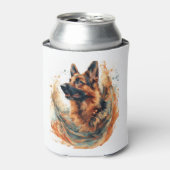 オセアニックエレガンスのドイツの羊飼い 缶クーラー (缶正面)