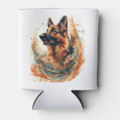 オセアニックエレガンスのドイツの羊飼い 缶クーラー (正面)