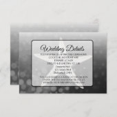 オセアニックブラック結婚ヒトデ詳細カード エンクロージャーカード (正面/裏面)