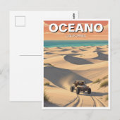 オセアーノサンドデュネスカリフォルニア ポストカード (正面/裏面)