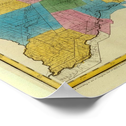 オセゴ郡 ポスター (角)