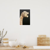 オセベルクで見つかったバイキングロング船の船首。 ポスター (キッチン)