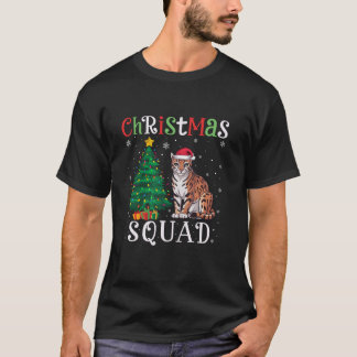 オセロスクワッドボーイズ女の子子供クリスマスツリーのライト Tシャツ