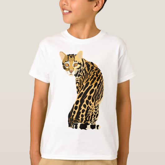 オセロットに行く Tシャツ (正面)