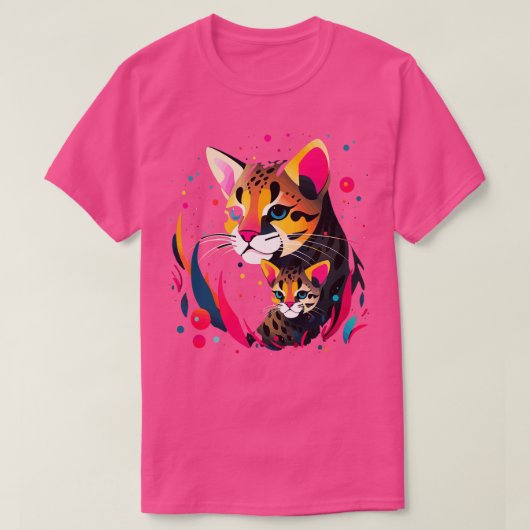 オセロットマザーズの日 Tシャツ (デザイン正面)