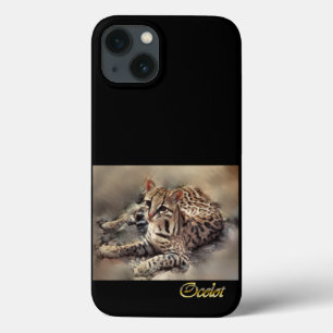 オセロットラバーズアート iPhone 13ケース