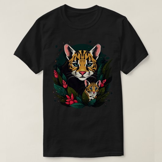 オセロット父の日 Tシャツ (デザイン正面)