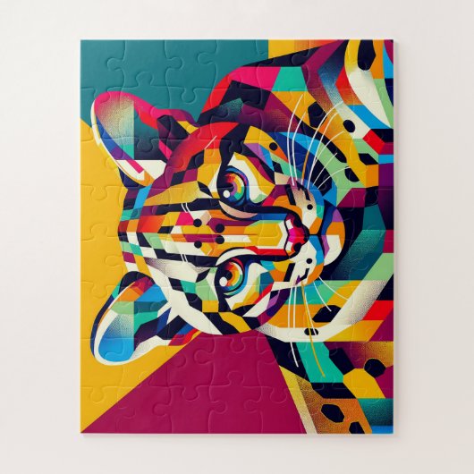 オセロット50ピースキッズパズル ジグソーパズル (縦)