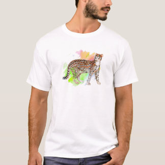 オセロットTシャツ Tシャツ