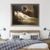 オセロバイクリスチャンケーラー キャンバスプリント (インサイチュ (寝室))