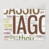 オセロ語モザイク ポストカード (正面)