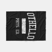 オセロ高校 Hs オセロ ワシントン州 物理教育 フリースブランケット (正面(横))