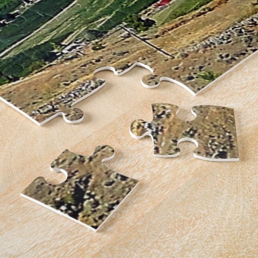 オソヨスデザートワインカントリー ジグソーパズル (側面)