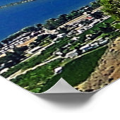 オソヨス砂漠のワインカントリー ポスター (角)