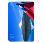 オソルノ国旗 マグネット (縦)