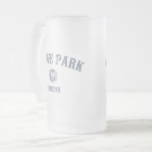 オゾン公園 フロストグラスビールジョッキ (正面左)