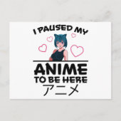 オタキアニメガールマンガコスプレラーメンギフ日本のト ポストカード (正面)