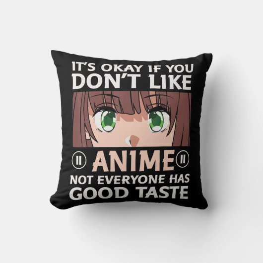 オタクおもしろいアニメが好もしきでなくても大丈夫 クッション (正面)
