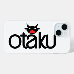 オタクおもしろいキャットスローガン iPhone 15ケース