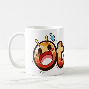オタクおもしろい文字 コーヒーマグカップ