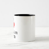 オタクであることが好き ツートーンマグカップ (中央)