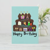 オタクな誕生日ニューラルネットワーク 招待状 (スタンド正面)
