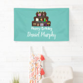 オタクな誕生日ニューラルネットワーク 横断幕 (インサイチュ)