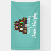 オタクな誕生日ニューラルネットワーク 横断幕 (縦)