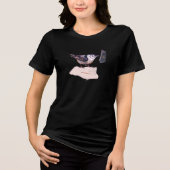 オタクな鳥 トライブレンドＴシャツ (正面)