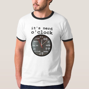 オタクの時間だ!面白い時計のTシャツ ユーモア Tシャツ