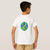 オタクの理解を深めるTシャツ:ひとりひとりちがうことを伝えよう Tシャツ (裏面フル)