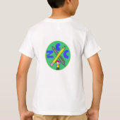 オタクの理解を深めるTシャツ:ひとりひとりちがうことを伝えよう Tシャツ (裏面)