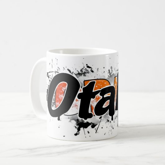 オタクスローガン アーバンスタイル コーヒーマグカップ (正面左)