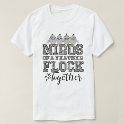 オタクバード 鳥合 Tシャツ (デザイン正面)