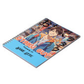 オタクパーソナライズされたガイアニメ ノートブック (左側)