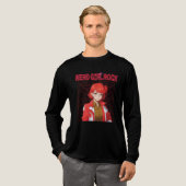 オタク女子ロック トライブレンドTシャツ (正面全体)