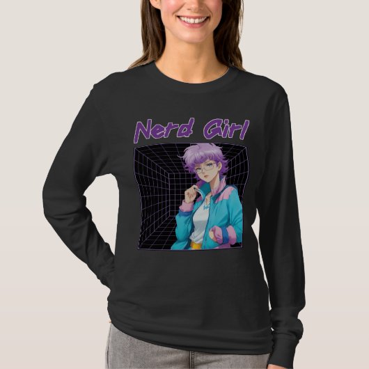 オタク女子 Tシャツ (正面)