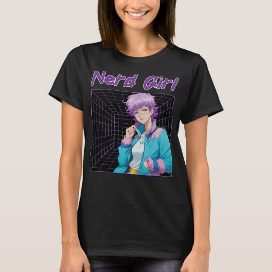 オタク女子 Tシャツ (正面)