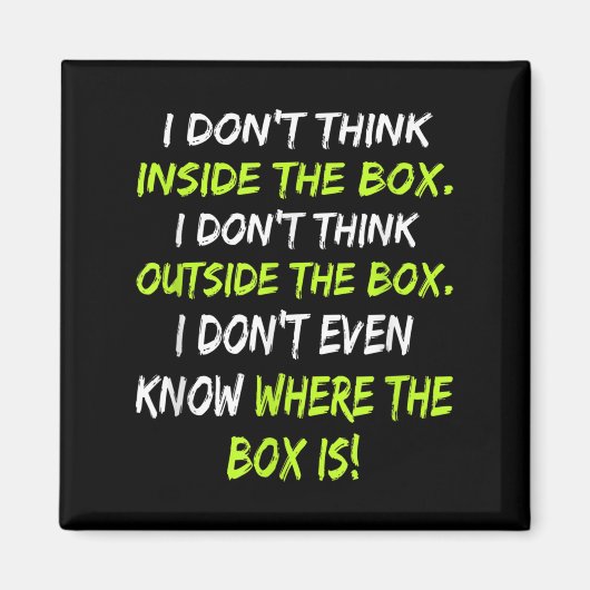 オタク研究者 - 発明家 - R&amp;D 新しいアイデア開発 マグネット (正面)