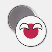 オタク系のおもしろい日本カントリー国旗 マグネット (正面/裏面)