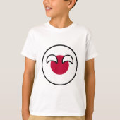 オタク系のおもしろい日本カントリー国旗 Tシャツ (正面)