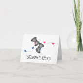 オタク系のなゲーマーのサンキューカード サンキューカード (正面)