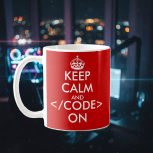 オタク系のはプログラマーのためのマグの平静そしてコードを保ちます コーヒーマグカップ