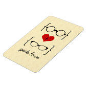 オタク系のメガネプレミアム磁石 マグネット (左側)