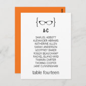 オタク系の眼鏡はがきv2 ポストカード (正面/裏面)