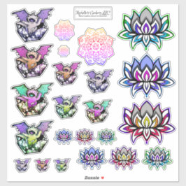 オタク系の シール